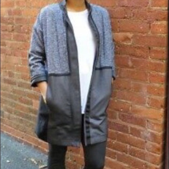 lululemon athletica Jackets & Blazers - Lululemon Car Cocoon Trench Coat M Grey